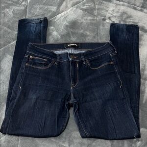 Express Women’s Dark Indigo Skinny Jeans